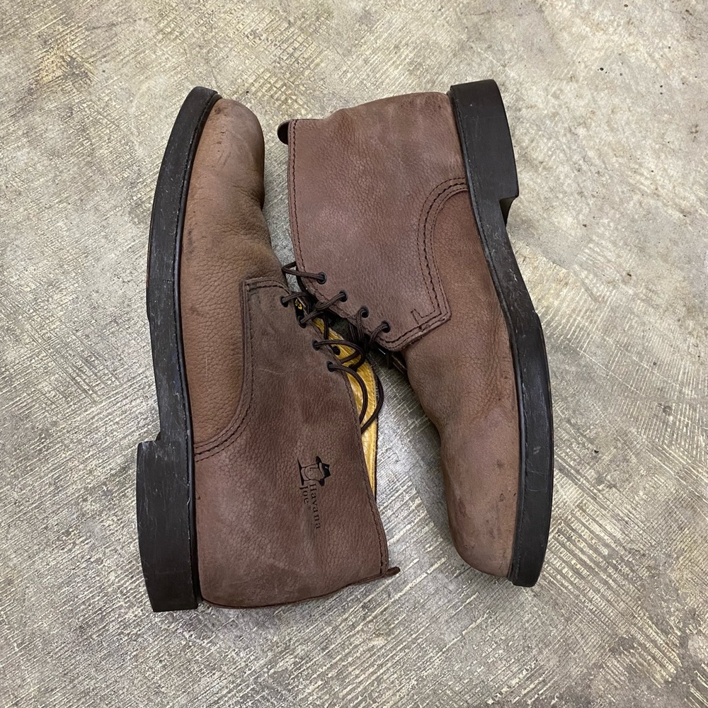 Havana Joe Leather Brown Boots
